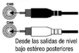 INFINITY Marine M6008A - CABLEADO DE LA SENAL DE ENTRADA - 3