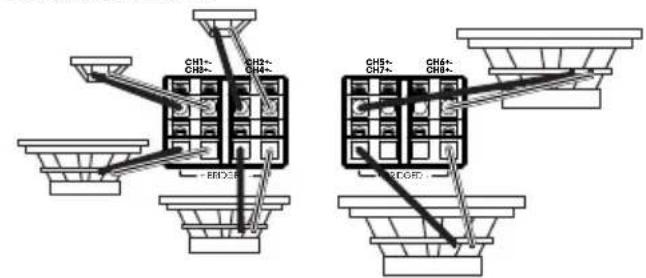 INFINITY Marine M6008A - CABLEADO DE SALIDA - 3