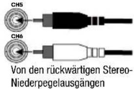 INFINITY Marine M6008A - VERKABELUNG FÜR EINGANGSSIGNAL - 3