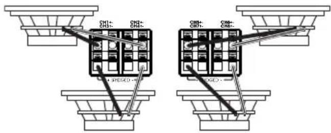 INFINITY Marine M6008A - WIRING FOR OUTPUT - 4