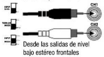 INFINITY Marine M6008A - CABLEADO DE LA SENAL DE ENTRADA - 2