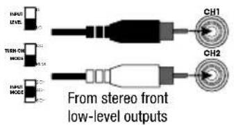 INFINITY Marine M6008A - WIRING FOR INPUT SIGNAL - 2