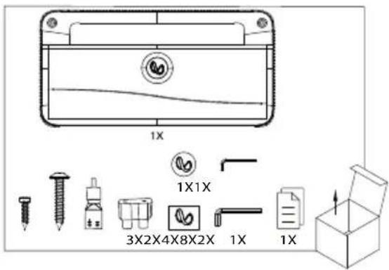 INFINITY Marine M6008A - VERPAKKINGsinHoud - 1