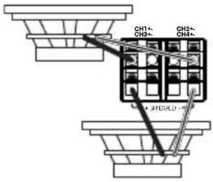 INFINITY Marine M6008A - CABLAGGIO PER L'USCITA - 4