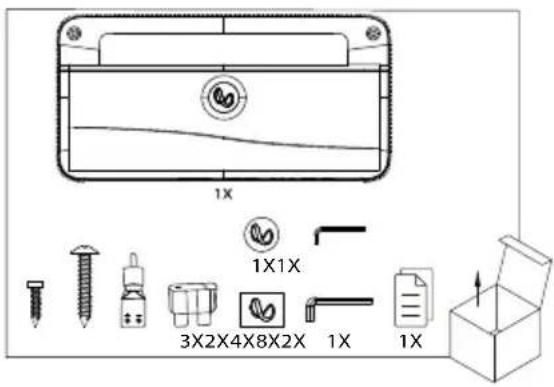 INFINITY Marine M6008A - CONTENU DE LA BOITE - 1