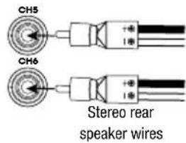 INFINITY Marine M6008A - WIRING FOR INPUT SIGNAL - 8