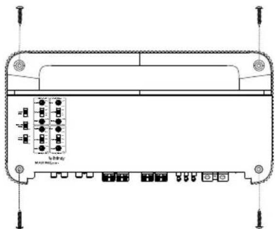 INFINITY Marine M6008A - DE VERSTERKER MONTEREN - 1