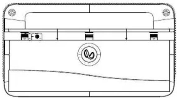 INFINITY Marine M6008A - ZUGRIFF AUF ANSCHLUSSE / BEDIENFELD - 1