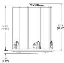 TANNOY CMS 801 PI 8 OHM BACKCAN - Wiring And Setting Up: CMS 801 sub BM Dimensions: - 4