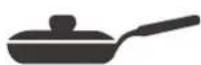 CANDY PCI25XCI642C/E - Selection of cooking vessels - 1