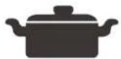 CANDY PCI25XCI642C/E - Selection of cooking vessels - 2