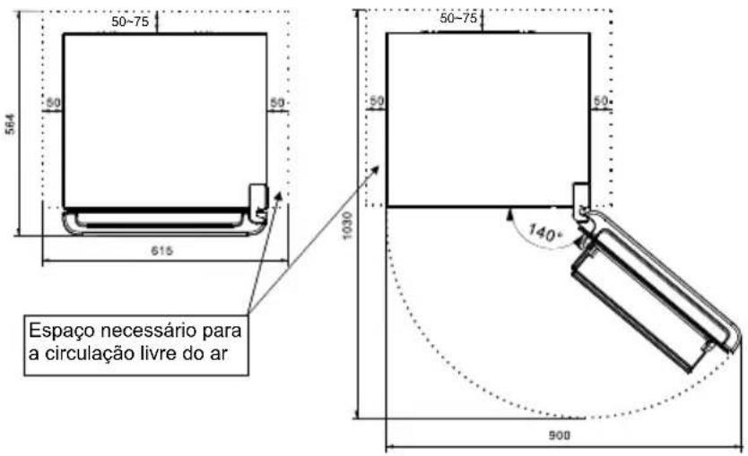 HISENSE RR220D4BRE - Ventilação do aparelho - 2