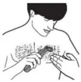 PHILIPS OneBlade Face + Body QP2630 - Trimming with body comb - 2