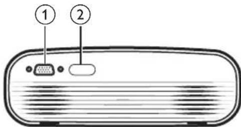PHILIPS NeoPix Ultra One+ - Vue arrière - 1