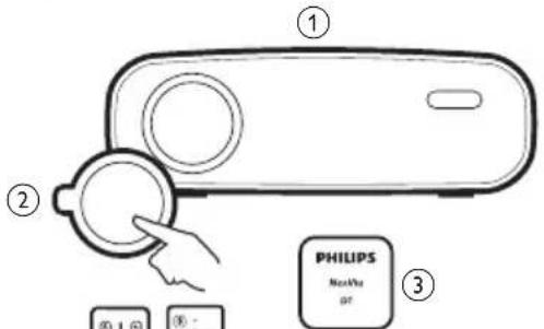 PHILIPS NeoPix Ultra One+ - Contenu de la boîte - 1