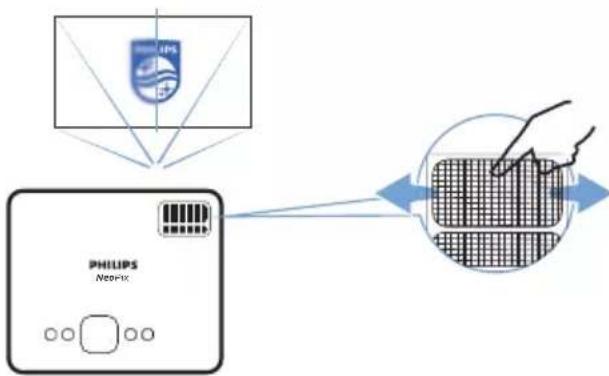 PHILIPS NeoPix Ultra One+ - Réglage de la mise au point de l'image - 1