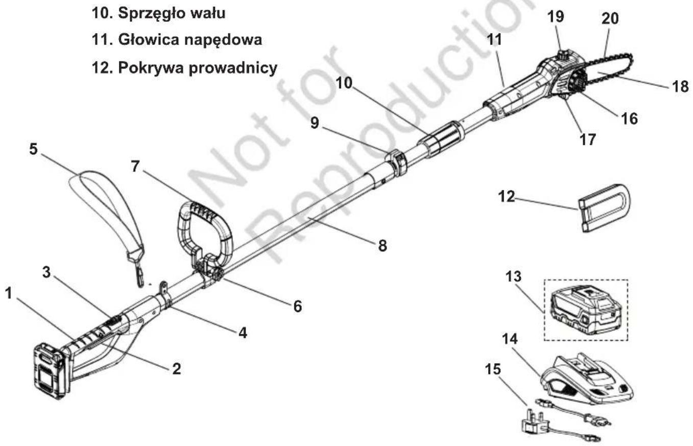 MURRAY IQ18PSHK - PILA Z WYSIEGNIKIEM - 1
