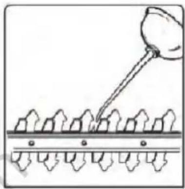 MURRAY IQ18PSHK - Schmierung der Schneidmesser - 1