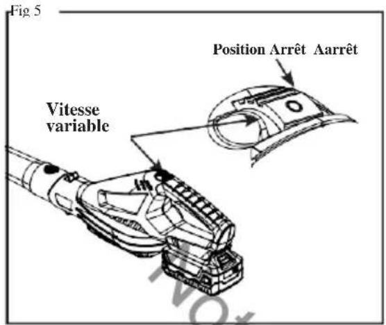 MURRAY IQ18LB - Arrêt du souffleur - 1