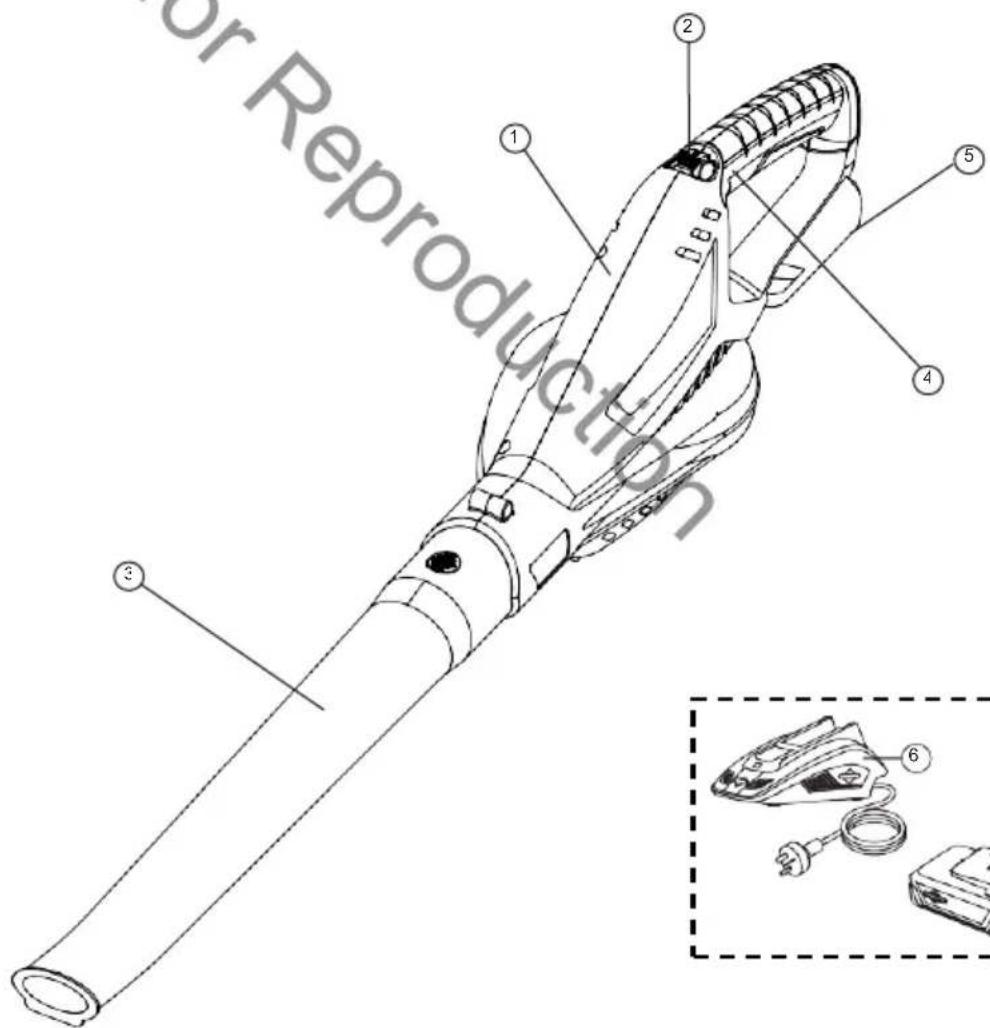 MURRAY IQ18LB - Caractéristiques et éléments fournis - 1