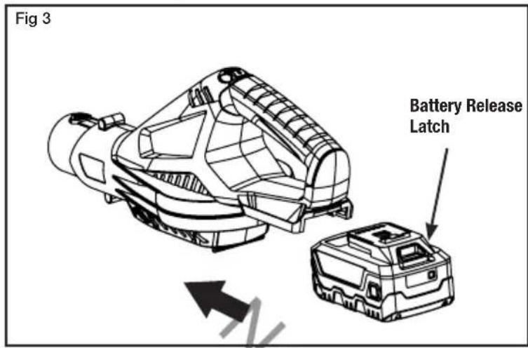 MURRAY IQ18LB - Installing the Battery - 1
