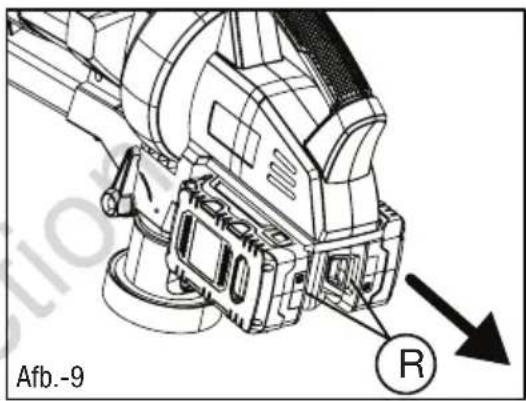 MURRAY IQ18LBV - DE ACCU'S VERWIJDEREN - 1