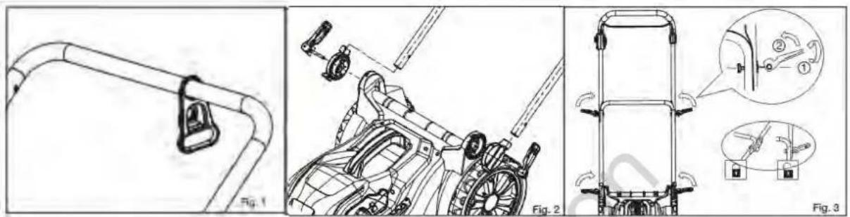 MURRAY EC320 - Disassemblaggio e regolazione delle maniglie - 1