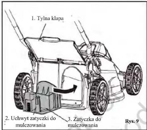 MURRAY EC320 - Montaż i demontaż zatyczki do mulczowania - 1