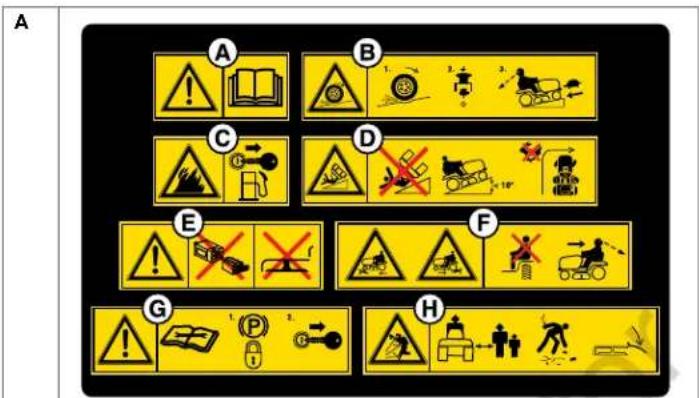 MURRAY MSD110 - Safety Decals - 1