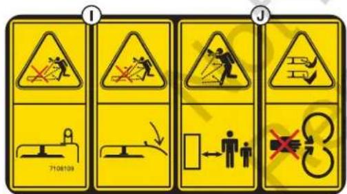 MURRAY MSD210 - Definities pictogrammen veiligheidsstickers - 1