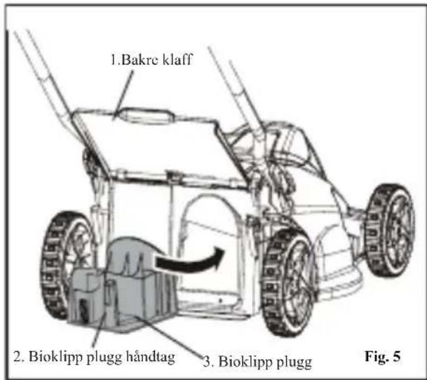 MURRAY IQ18WM37 - Installering og fjerning av Bioklipp plu - 1
