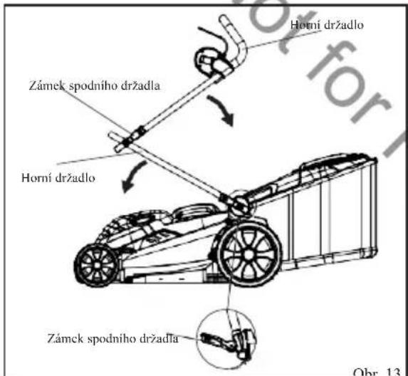 MURRAY IQ18WM37 - Držadlo se dá zcela sklopit pro skladování. (viz obr. 13) - 1