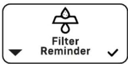 Profitec DRIVE - Filter Reminder - 2