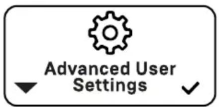 Profitec DRIVE - Paramètres de menu avancés (Advanced User Settings) - 2