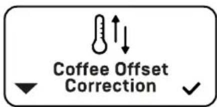 Profitec DRIVE - Coffee Offset Correction (Correction de compensation du café) - 2