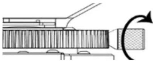 Profitec TWIST A54 - Réglage de la taille de la mouture - 1
