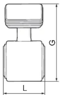 IFM SMF720 - Dimensions de l'appareil - 1