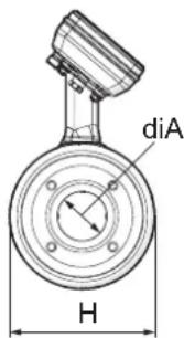 IFM SMF720 - Dimensions de l'appareil - 2