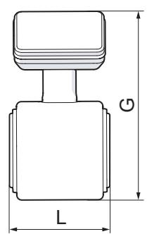 IFM SMF620 - Dimensões do dispositivo - 1