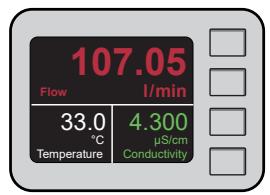 IFM SMF320 - Ajuste de cor do display - 4