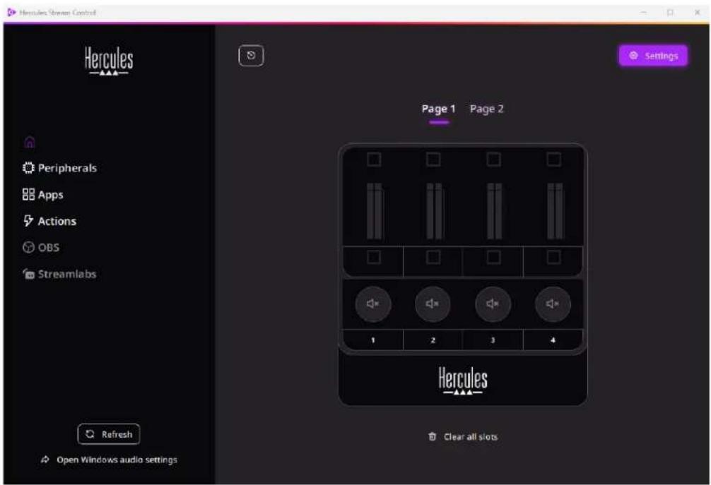 HERCULES STREAM 100 - Download di Hercules Stream Control - 1