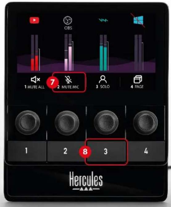 HERCULES STREAM 100 - Sterowanie czynnościami - 1