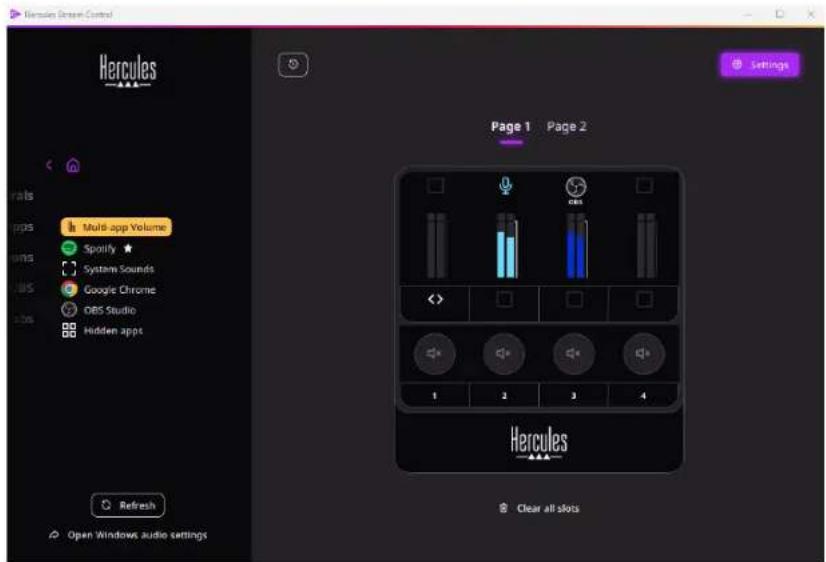 HERCULES STREAM 100 - 특정 기능: - 1
