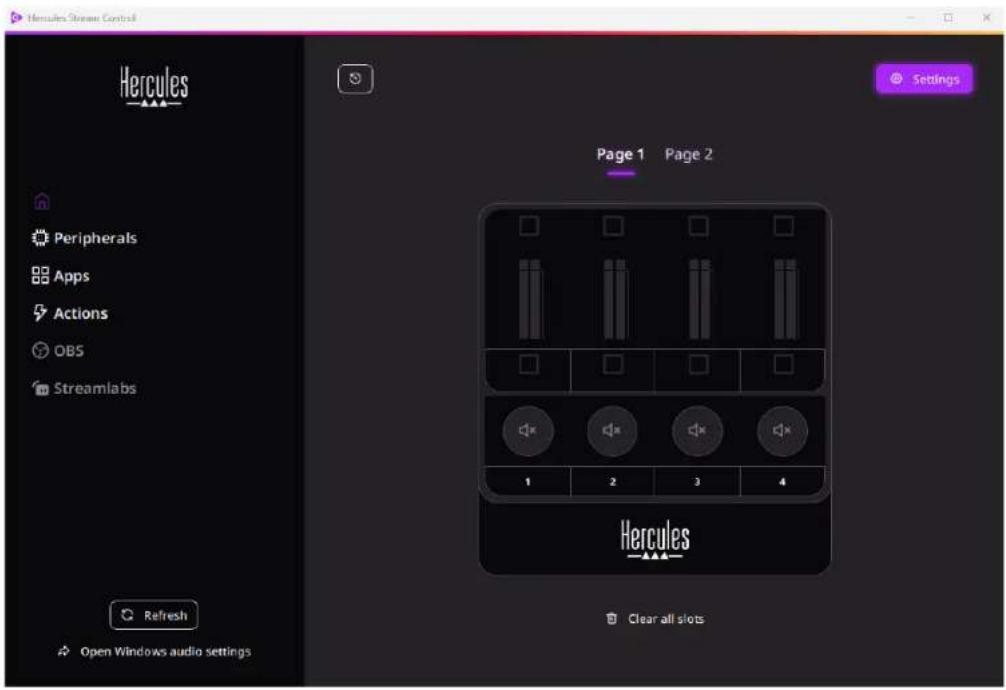 HERCULES STREAM 100 - Hercules Stream Control のダウンロード - 1