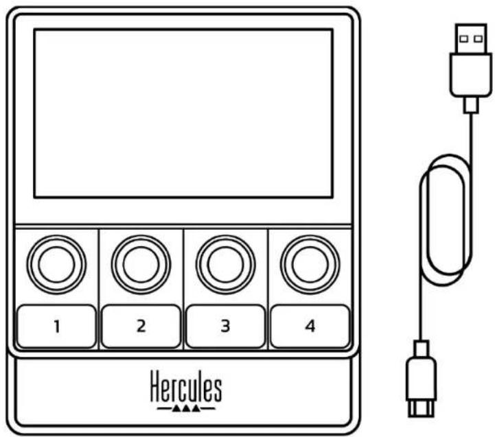HERCULES STREAM 100 - Contenido de la caja - 1