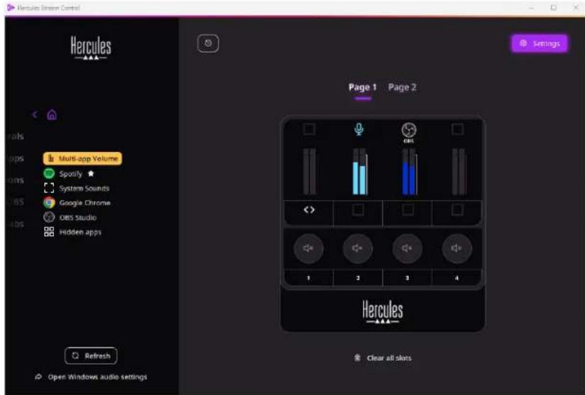 HERCULES STREAM 100 - Специальные функции: - 1