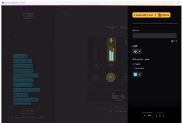HERCULES STREAM 100 - 맞춤 설정 - 1