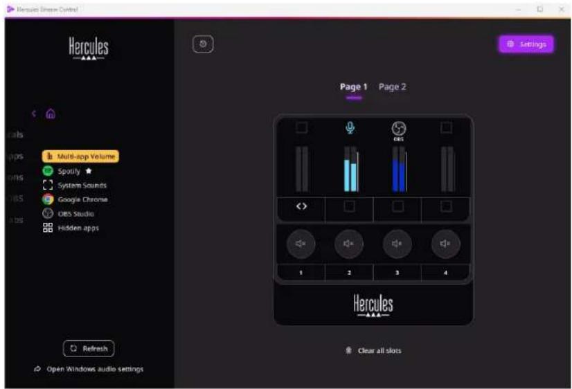 HERCULES STREAM 100 - Specifické funkce: - 1