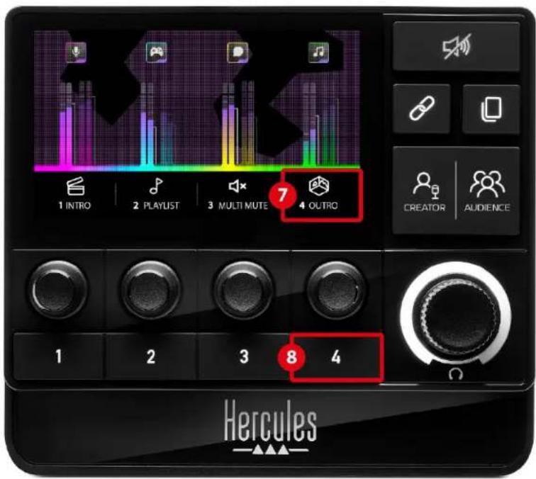 HERCULES STREAM 200 XLR - アクションを制御する - 1
