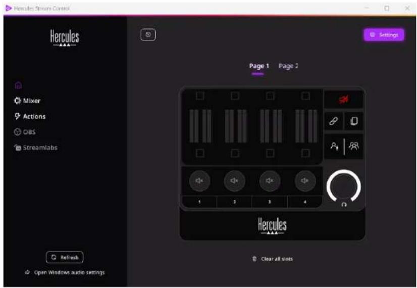 HERCULES STREAM 200 XLR - Download von Hercules Stream Control - 1